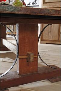 OLDTIME Konferenčný stolík 120x70 cm, staré drevo