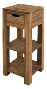 GREY WOOD Príručný stolík 29x29x80 cm, palisander