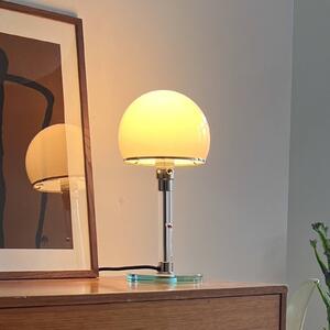 TECNOLUMEN Wagenfeld WG24 stolová lampa, sklo