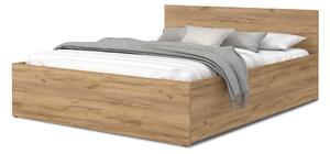 Manželská posteľ Dorian - dub craft Rozmer: 140x200