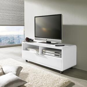 TV DIEL, biela, 120/46/45 cm Carryhome - TV nábytok