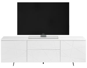 KOMODA 'LOWBOARD', biela, 180/57,8/40 cm Xora - TV nábytok