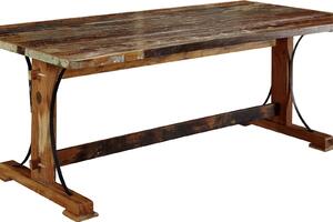 OLDTIME Jedálenský stôl 240x100 cm, staré drevo