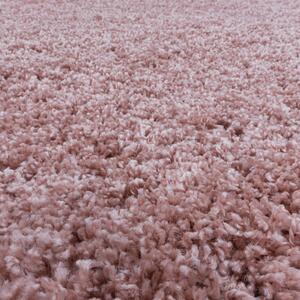 Ayyildiz koberce Kusový koberec Sydney Shaggy 3000 rose kruh - 120x120 (priemer) kruh cm
