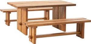 Jedálenský stôl z tíkového dreva Hugo