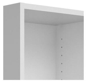 Biela knižnica Tvilum Basic, 41 x 107 cm