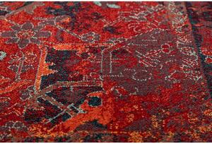 Vlnený kusový koberec Dukato rubínový 235x350cm