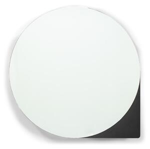 Čierna kovová závesná/so zrkadlom kúpeľňová skrinka 55x55 cm Sonnet – Spinder Design