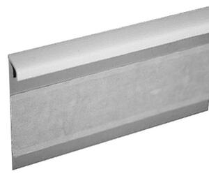 Döllken Kobercová (soklová) lišta TL55 117 biela 200 cm - Lišta 2000x55x10 mm