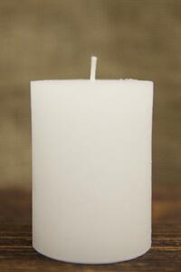 Biela sviečka 15cm