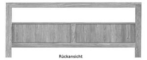 GREY WOOD Konferenčný stolík so šuplíkmi 120x70 cm, palisander