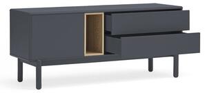 Tmavosivý TV stolík 140x56 cm Corvo - Teulat
