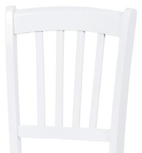 Jedálenská stolička ANNA biela