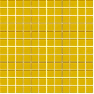 Sklenená mozaika Premium Mosaic žlutá 30x30 cm lesk MOS25YE