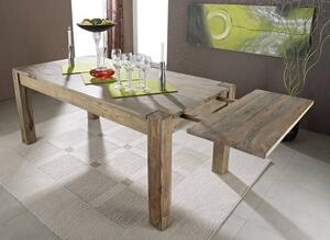 GREY WOOD Jedálenský stôl 160-240x90 cm, palisander
