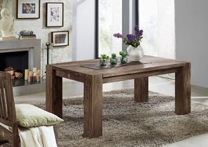 GREY WOOD Jedálenský stôl 200x100 cm, palisander