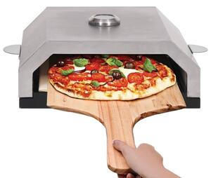 Pec na pizzu s keramickým kameňom na plynové grily alebo grily na uhlie