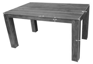 KOLINS Jedálenský stôl 160x90 cm, akácia