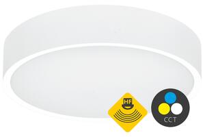 LED senzorové CCT stropné prisadené svietidlo 25W biele (WMAT350/HF-25W/BI)