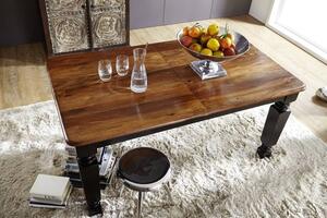 KOLONIAL Jedálenský stôl 160-200x90 cm, palisander