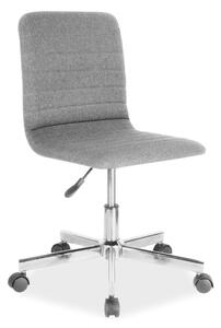 Sivá kancelárska stolička Q-M1