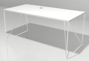 NARBUTAS - Pracovný stôl AIR s káblovým priechodom 160x80