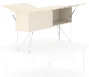 NARBUTAS - Kancelárska skriňa pre dvojmiestny stôl 160x40x85