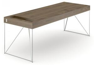 NARBUTAS - Pracovný stôl AIR EXECUTIVE s elektrickým stojanom 220x80