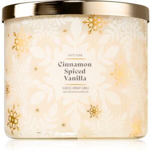 Bath & Body Works Cinnamon Spiced Vanilla vonná sviečka 411 g