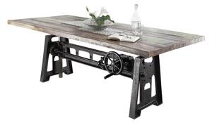 INDUSTRY Jedálenský stôl 200x100 cm, staré drevo
