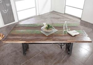 INDUSTRY Jedálenský stôl 220x100 cm, staré drevo