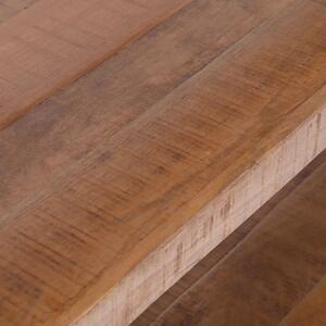 Massive home | Dřevěný regál Adhill industrální styl - VÝPRODEJ MH68849