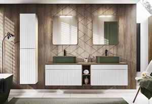 Massive home | Koupelnová sestava Isabell white 180cm + 2x umyvadlo + 2xzrcadlo ICONW180