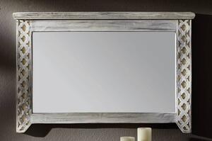 ANTIK Zrkadlo 90x60 cm, mango a akácia