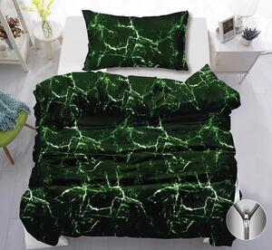 Bavlnené obliečky TEMPESTA zelené Rozmer obliečky: 70 x 90 cm | 140 x 200 cm