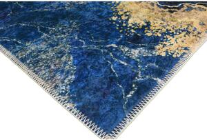 Modrý/v zlatej farbe koberec 230x160 cm - Vitaus