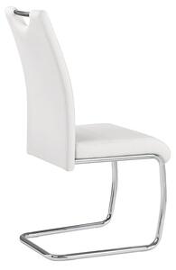 Set štyroch stoličiek K211, Farba:: eko-koža biela Mirjan24 5903211301179