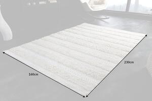 Dizajnový koberec Napua 230 x 160 cm slonovinový