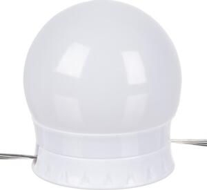 Izoxis 18910 LED svetlá na zrkadlo k toaletnému stolíku 10 ks