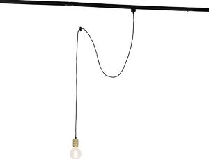 Závesná lampa so závesom na koľajnicu zlatá - Iconic Cavalux