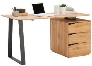 PÍSACÍ STÔL, divoký dub, 140/65/75 cm Linea Natura - Kancelárske stoly