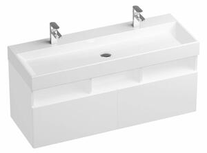 Kúpeľňová skrinka pod umývadlo Ravak Natural 45x45 cm biela X000001053