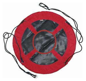 Hojdací kruh bocianie hniezdo, 90 cm, červený