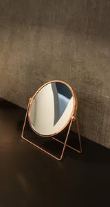 Ridder SUMMER kozmetické zrkadlo na postavenie, ružové zlato