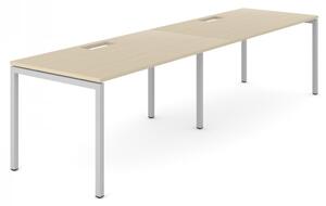 NARBUTAS - Dvojmiestny pracovný stôl NOVA U 240x80
