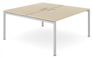 NARBUTAS - Dvojmiestny pracovný stôl NOVA U 120x144