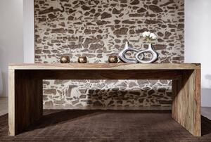 GREY WOOD Písací stôl 200x90 cm, palisander