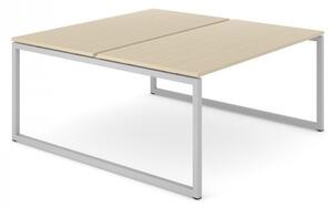 NARBUTAS - Dvojmiestny pracovný stôl NOVA O 160x144