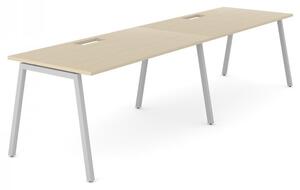 NARBUTAS - Dvojmiestny pracovný stôl NOVA A 240x80 cm