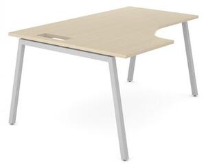 NARBUTAS - Rohový pracovný stôl NOVA A ľavostranný 160x120 cm